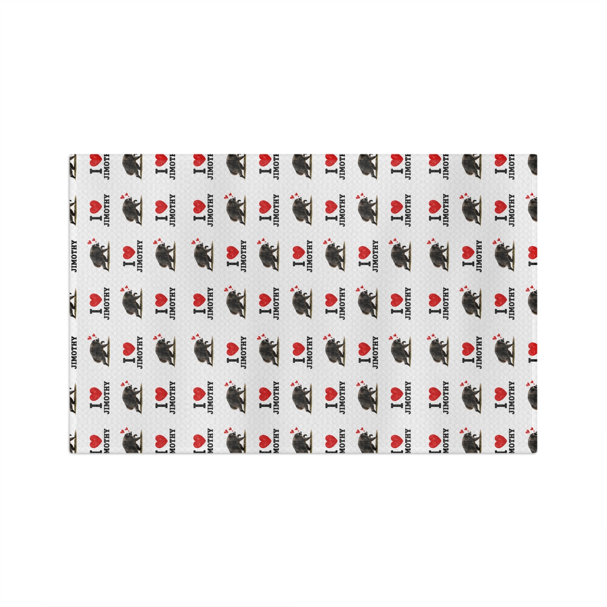 I Love Jimothy Microfiber Tea Towel — Cute Southwestern Kitchen Towel