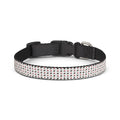 Clip-On Pet Collar — I Love Jimothy Checker Pattern Dog Collar