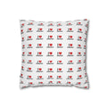 I  Love Patterned Pillowcase — Personalized Love Throw Pillow Cover