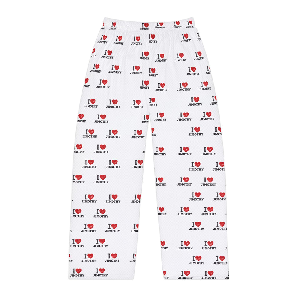I Heart January Men's Pajama Pants — All-Over Print Cozy Lounge Pajamas