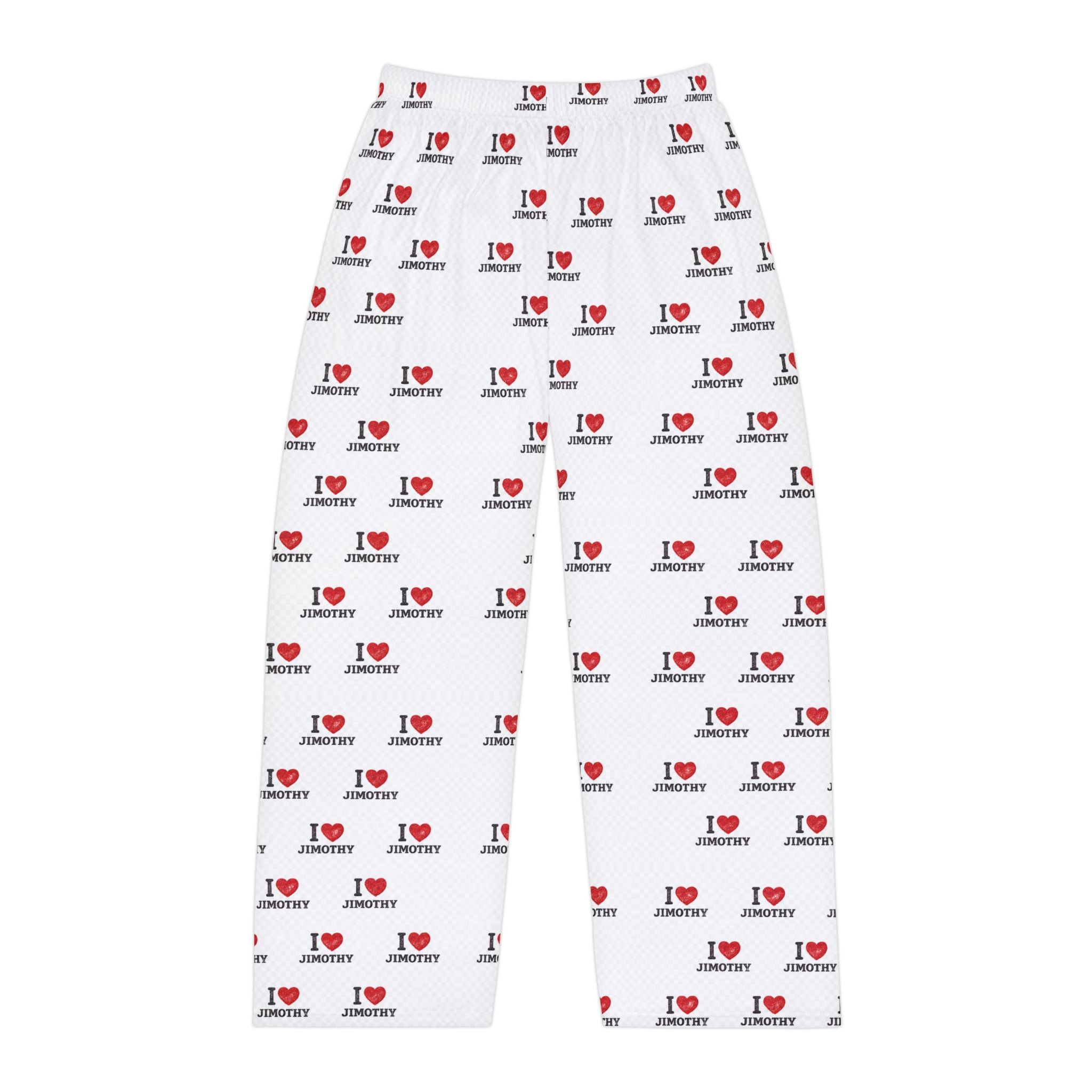 I Heart January Men's Pajama Pants — All-Over Print Cozy Lounge Pajamas
