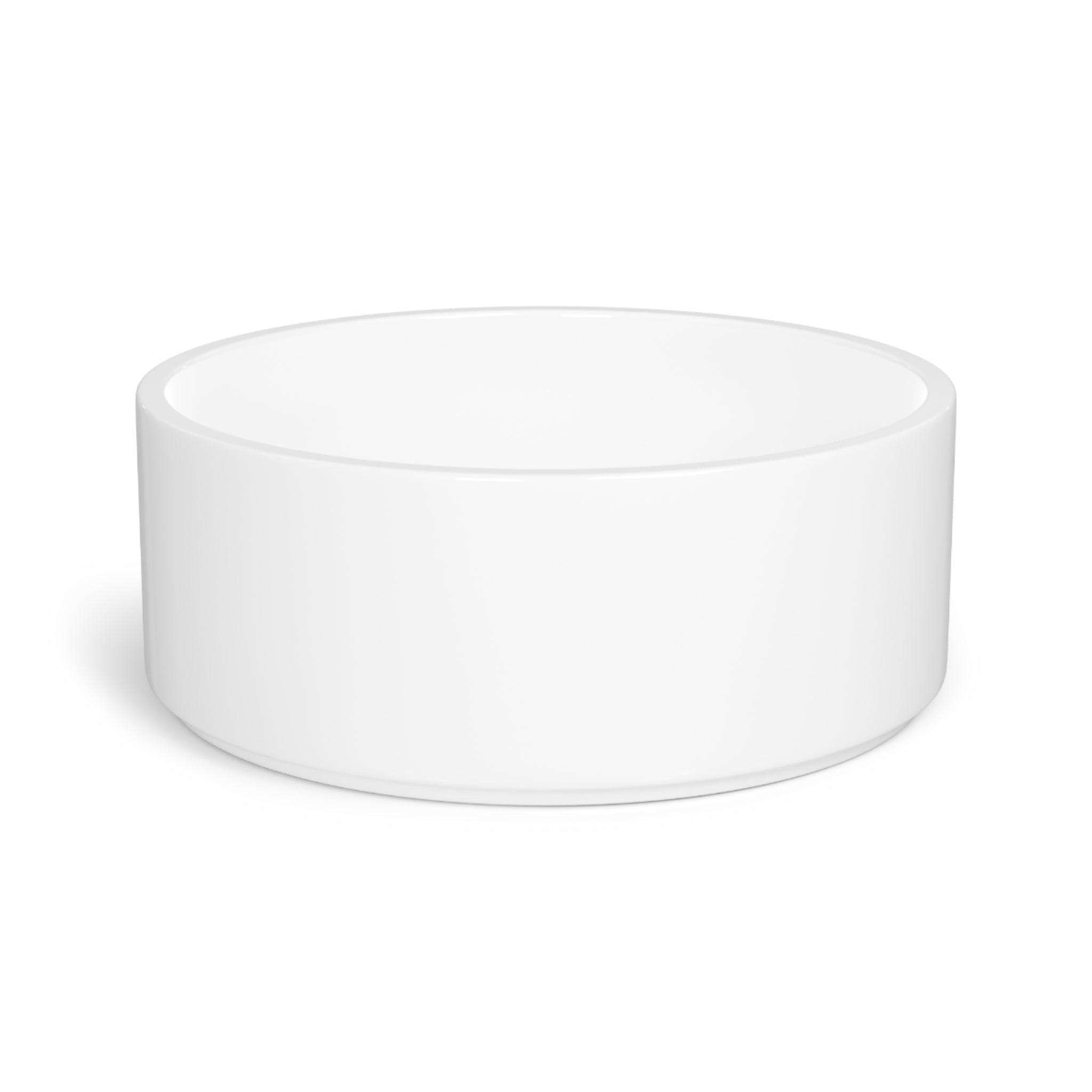 I  LOVE JIMOTHY Pattern Pet Bowl — Personalized Cute Ceramic Dog & Cat Feeding Dish