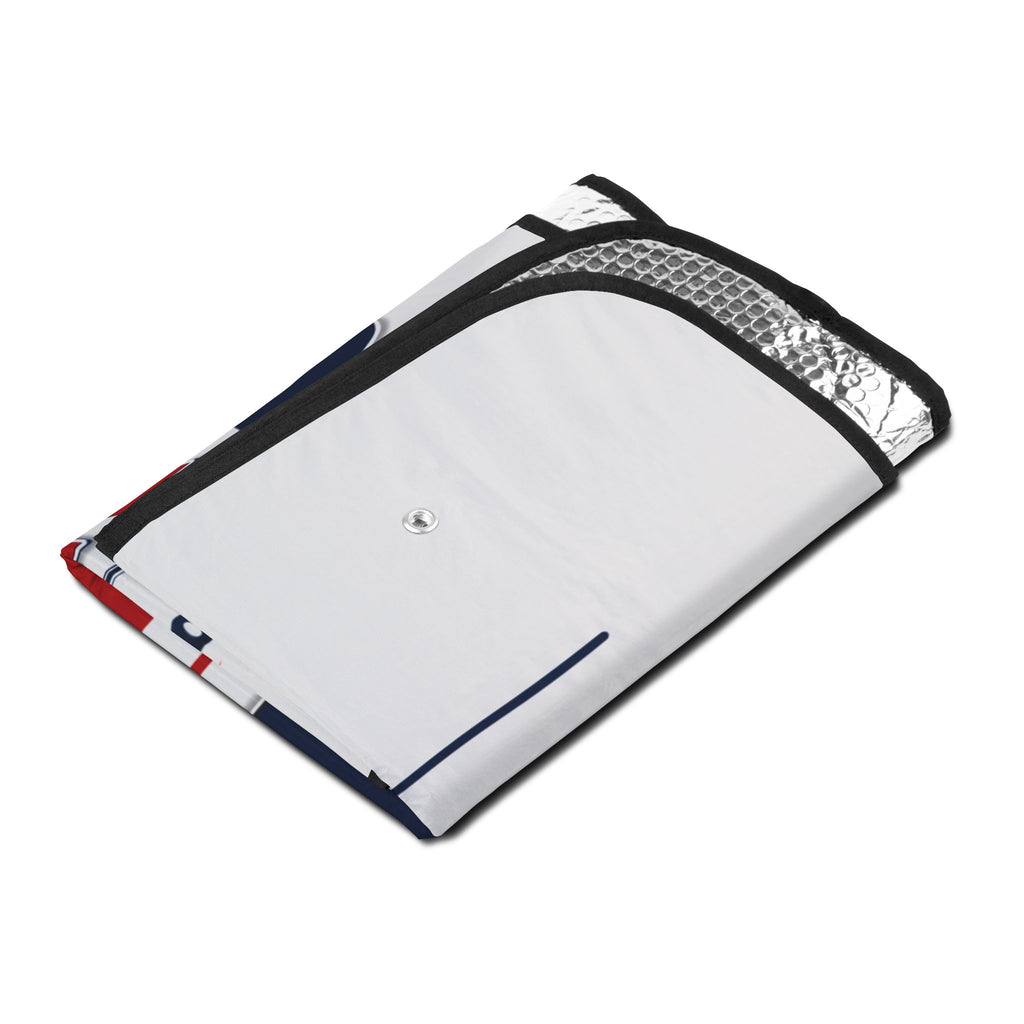 Car Sun Shade — 'Jimothy for Mayor' Patriotic Raccoon Windshield Cover