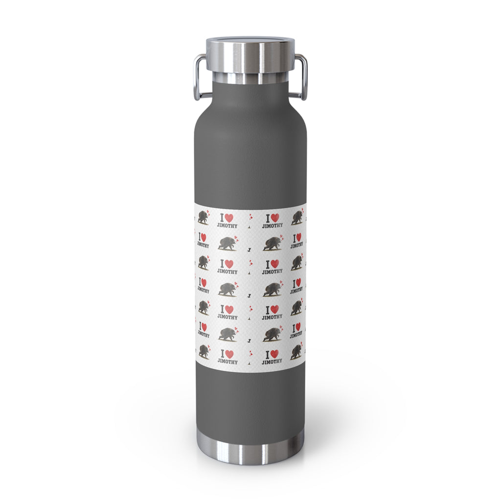I Love Jimothy 22oz Vacuum Water Bottle