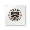 Raccoon 'Team Jimothy' Coaster Set (4)