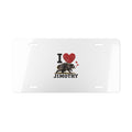 I Love Jimothy Vanity License Plate — Personalized Animal Lover Gift