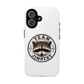 Team Jimothy Raccoon Phone Case — Cute Mascot Protective Cover
