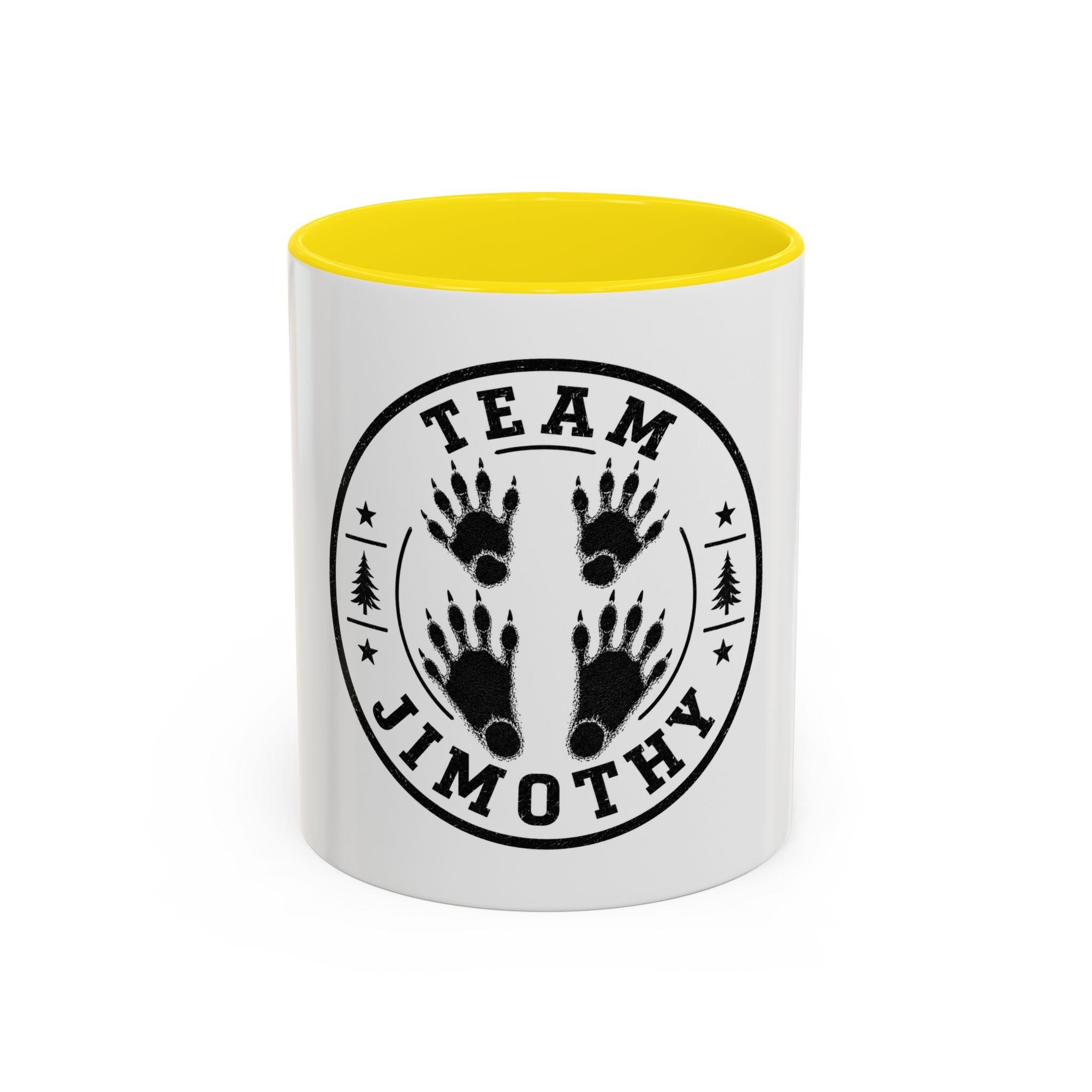 Team Jimothy Racoon Feet Coffee Mug - Personalized Outdoor Camper Gift (11/15oz)