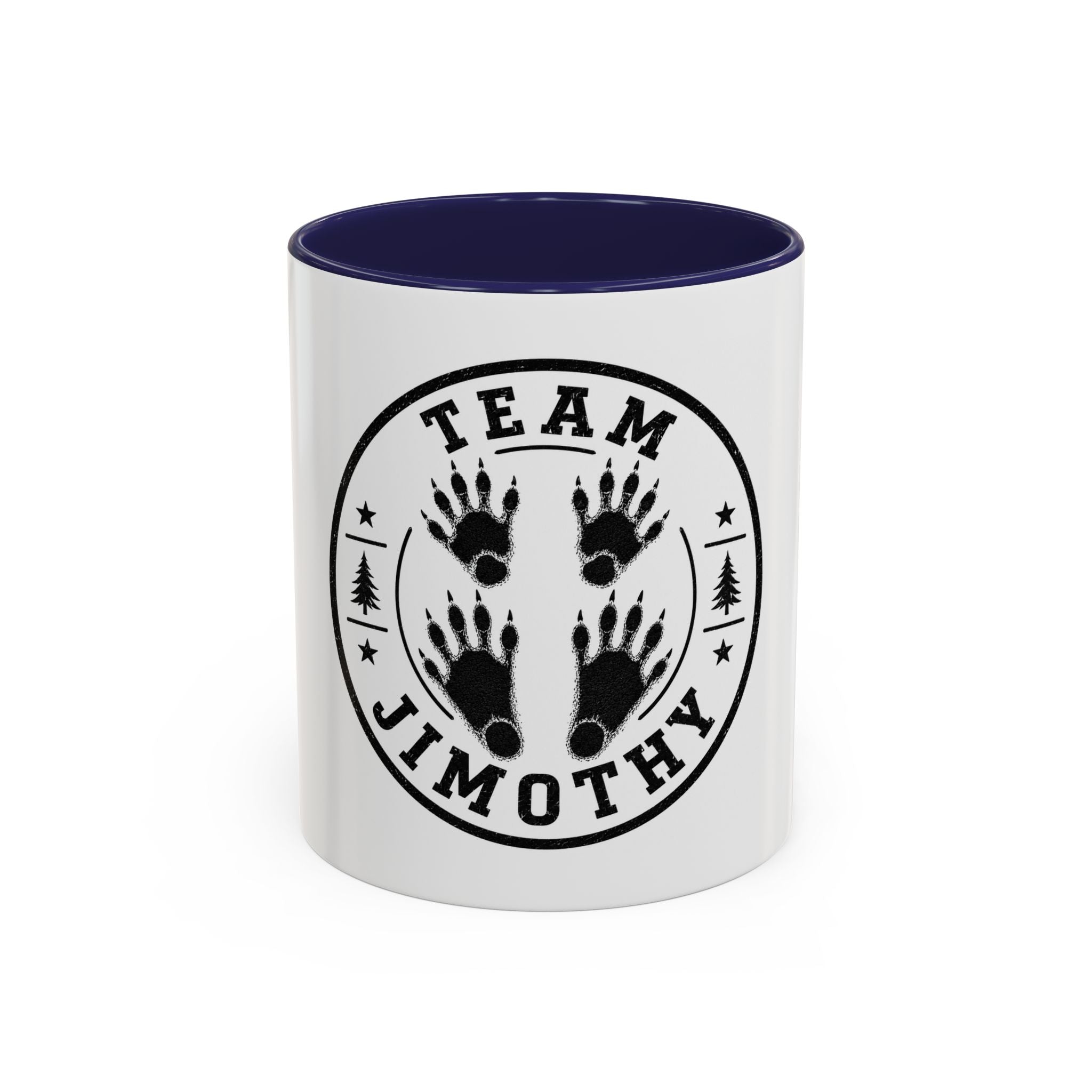 Team Jimothy Racoon Feet Coffee Mug - Personalized Outdoor Camper Gift (11/15oz)