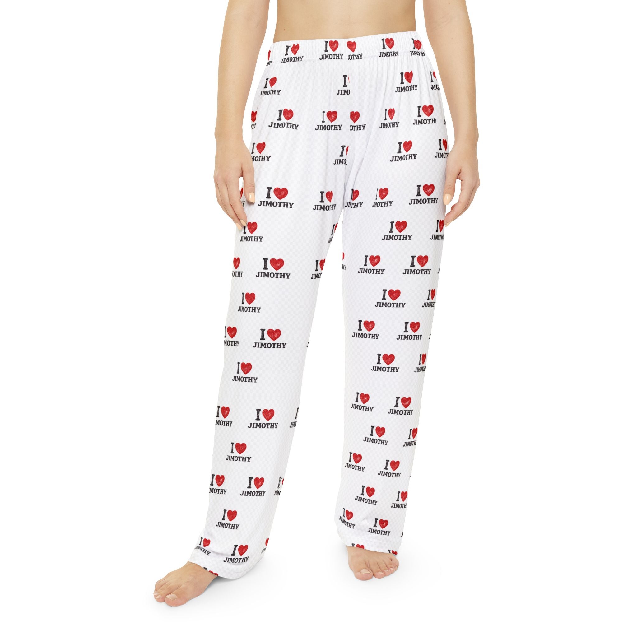 I  Jimothy Repeat Pattern Pajama Pants — Women's Cozy Lounge Sleepwear
