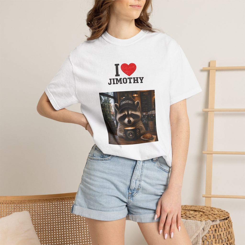 I  Jimothy Raccoon Coffee T-Shirt