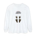 Team Jimothy Long Sleeve T-Shirt with Jimothy's Foot Prints
