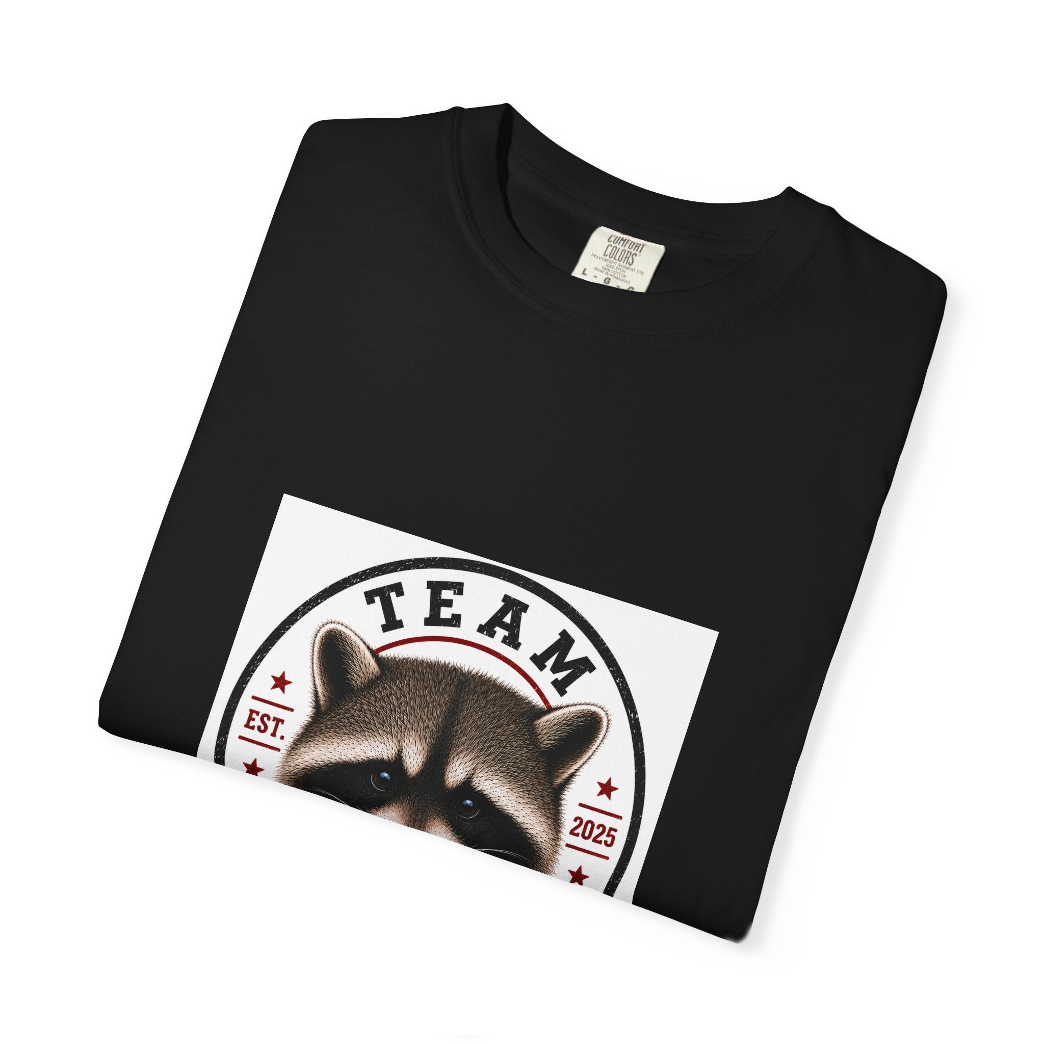 Team Jimothy T-Shirt — Cute Raccoon Logo Tee