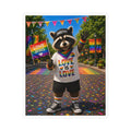 Pride Jimothy Kiss-Cut Vinyl Sticker — "Love Is Love" Decal
