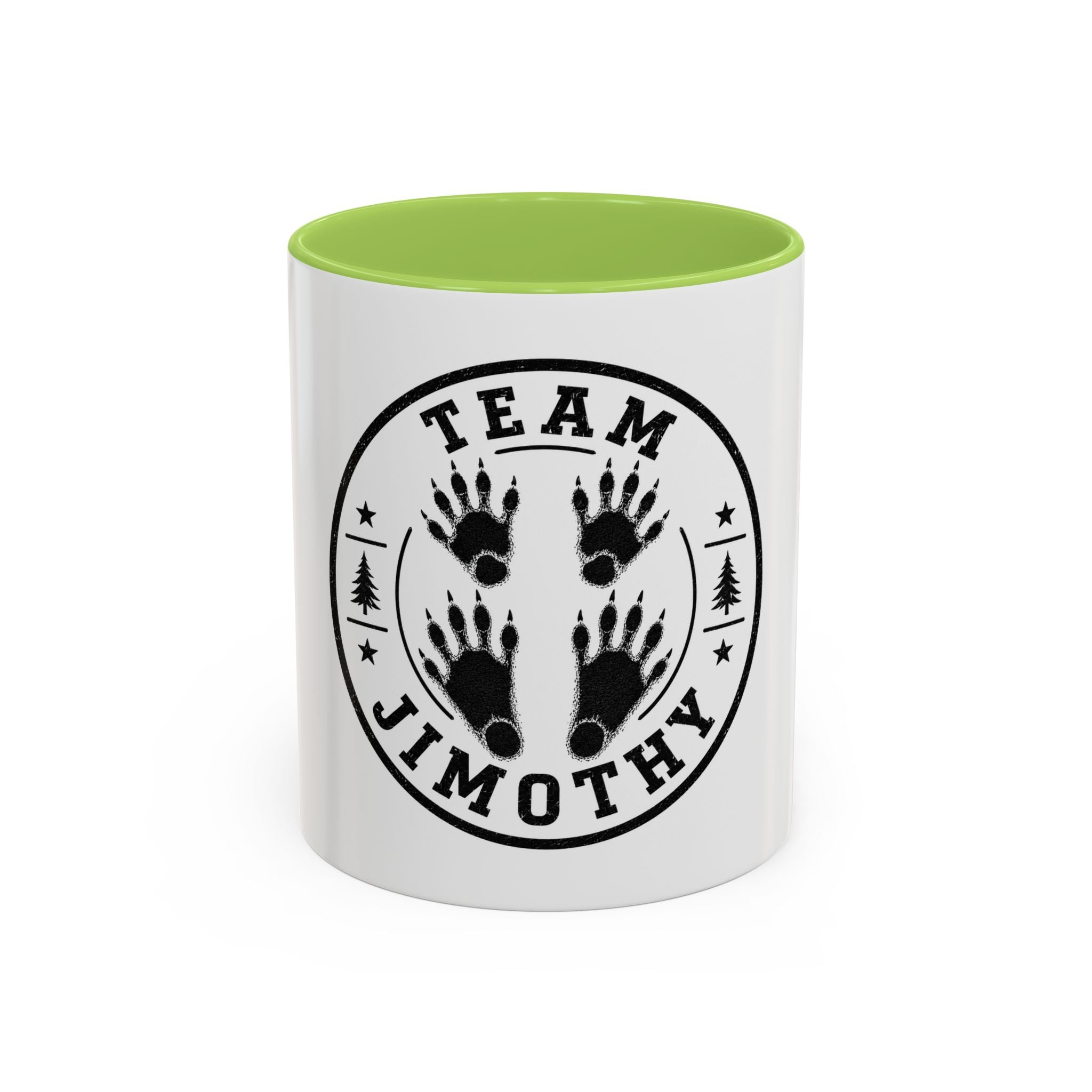 Team Jimothy Racoon Feet Coffee Mug - Personalized Outdoor Camper Gift (11/15oz)