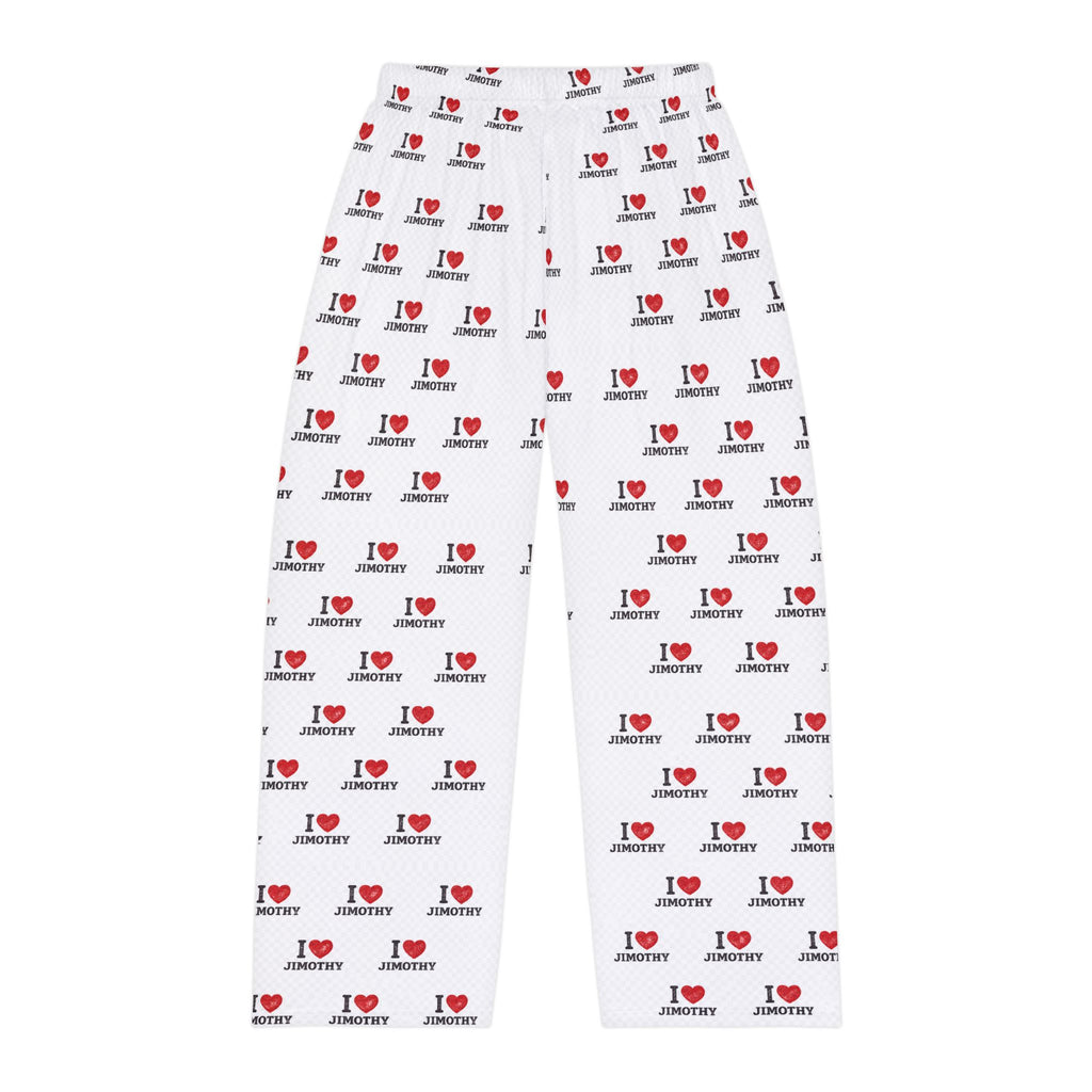 I Heart January Men's Pajama Pants — All-Over Print Cozy Lounge Pajamas