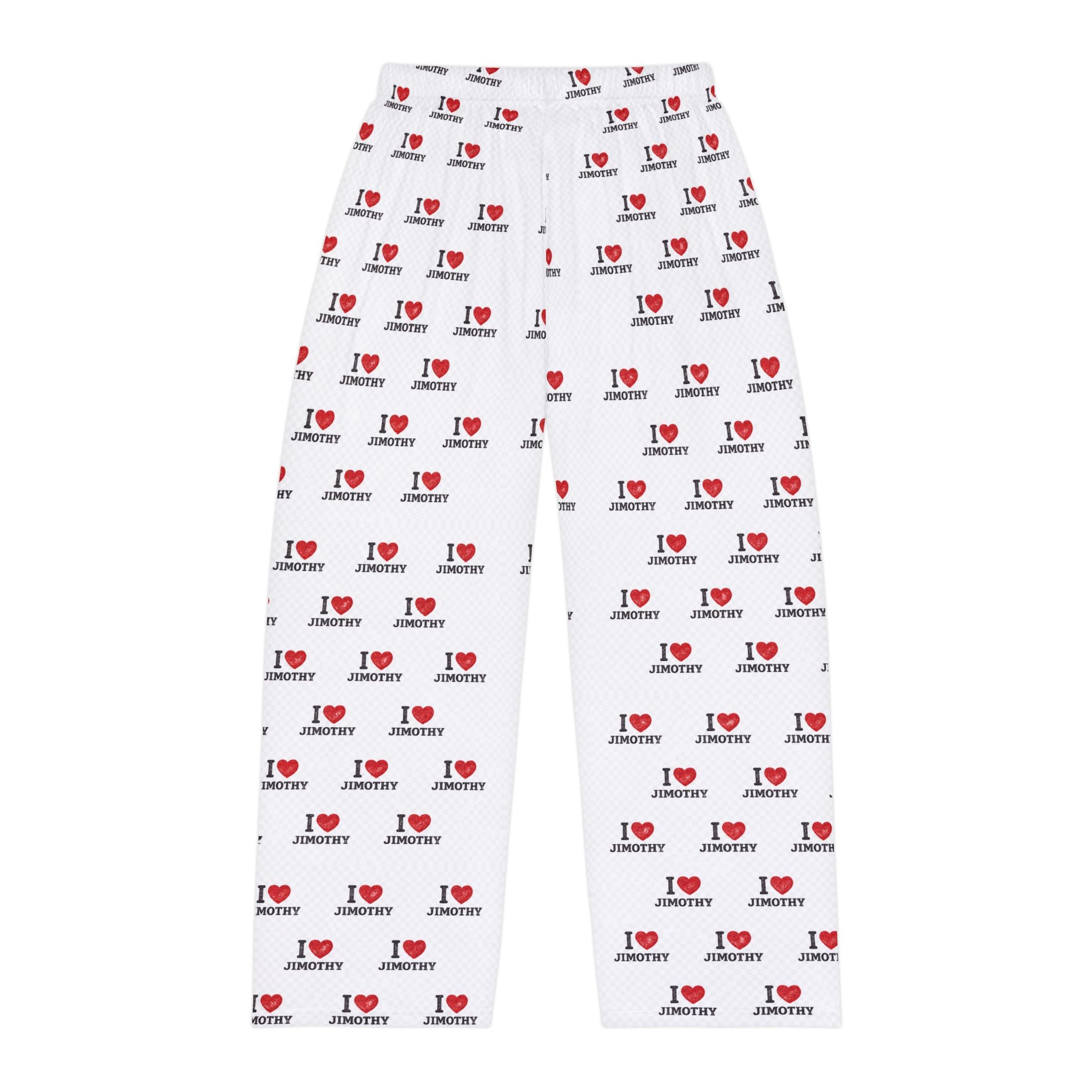 I Heart January Men's Pajama Pants — All-Over Print Cozy Lounge Pajamas
