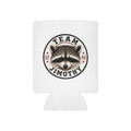 Can Cooler — "Team Jimothy" Raccoon Logo Drink Koozie