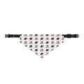 Clip-On Pet Bandana — I Love Jimothy Repeat Pattern Dog Scarf
