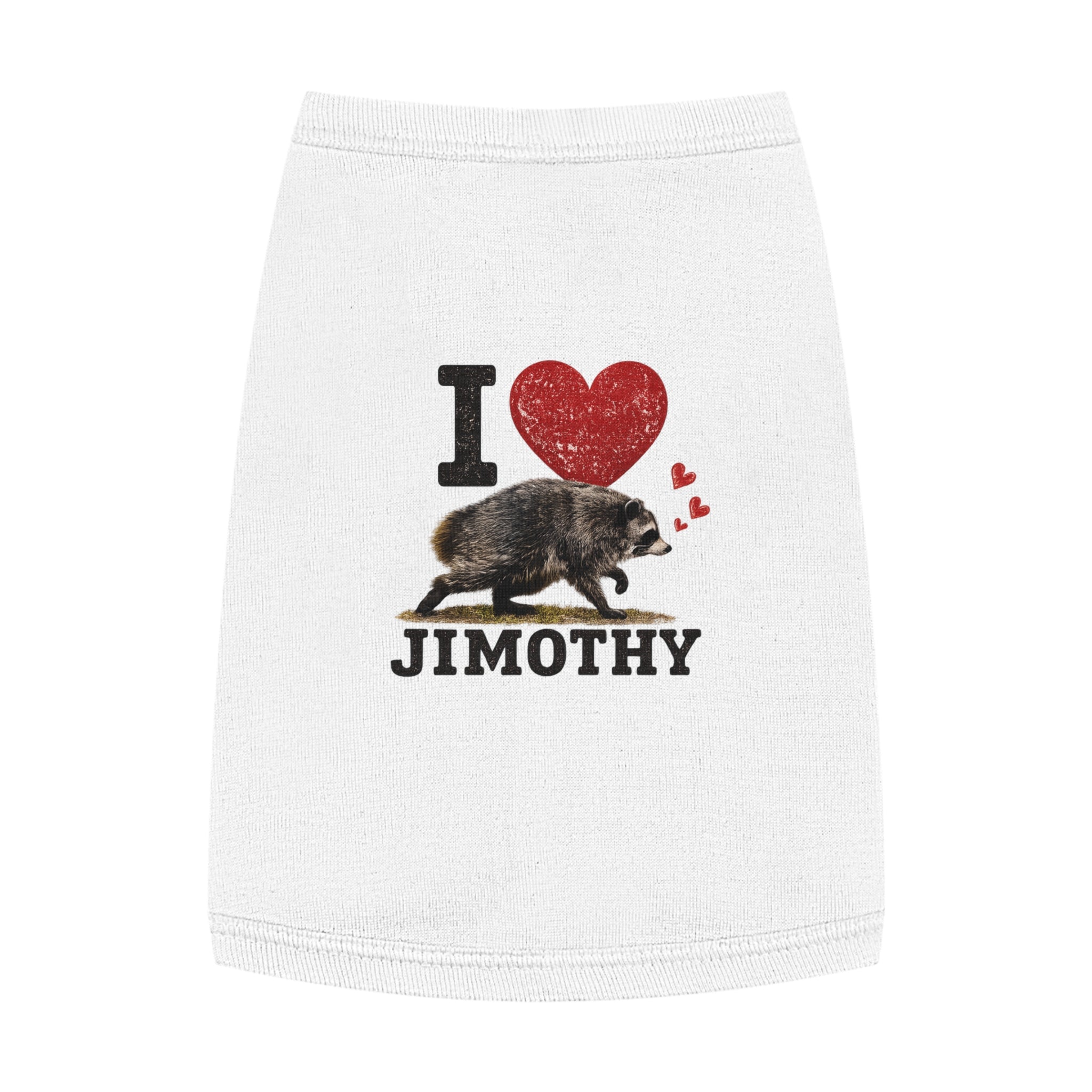 Dog Love Tank Top — I Love Jimothy Pet Shirt