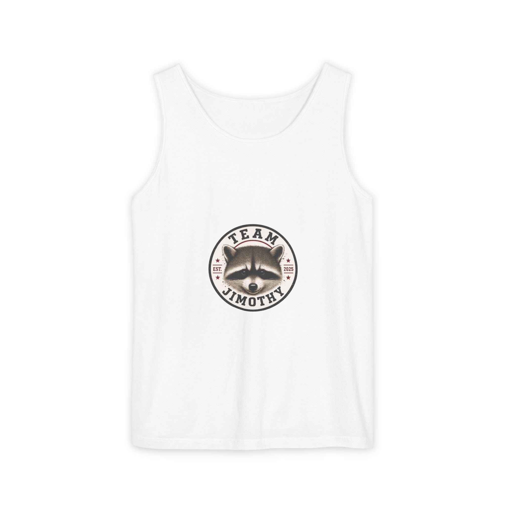 Team Jimothy Raccoon Tank Top — 'Creating in the PNW' Outdoor Graphic Tank