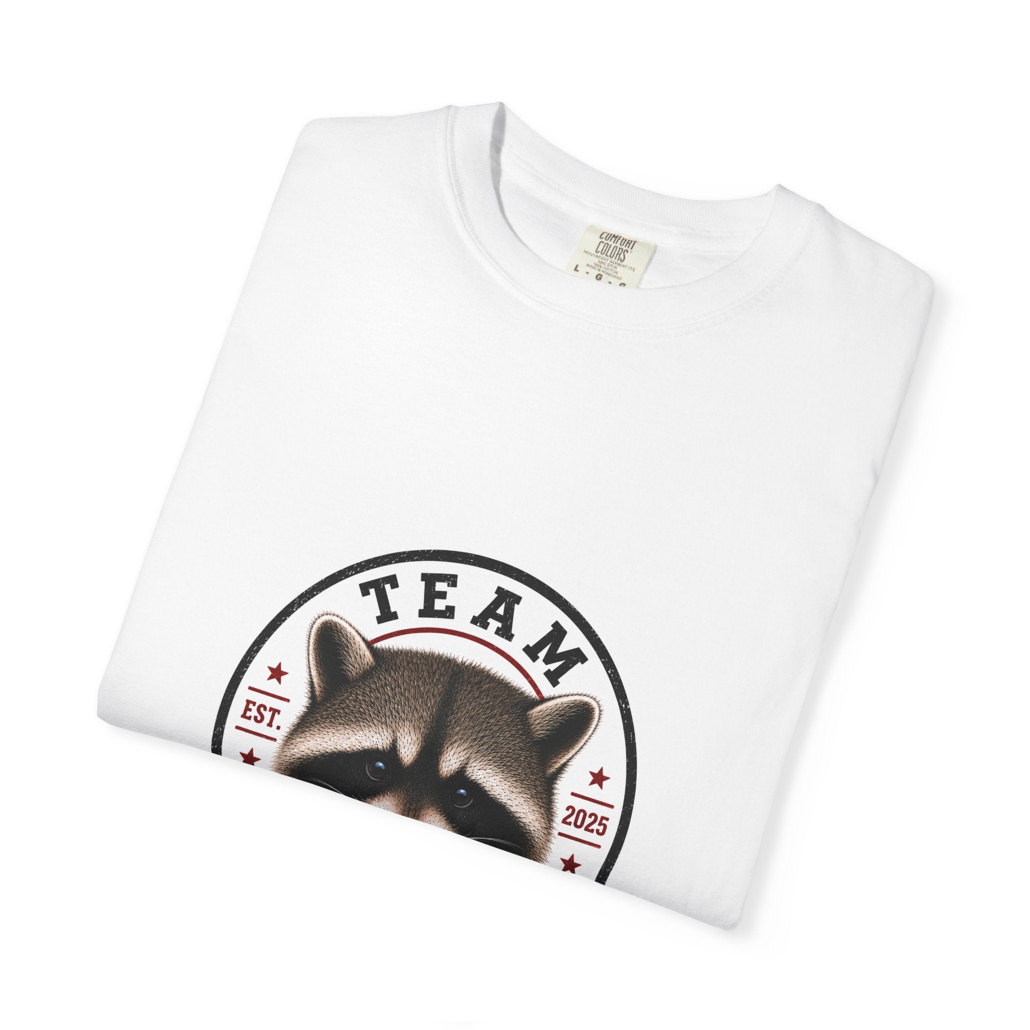 Team Jimothy T-Shirt — Cute Raccoon Logo Tee