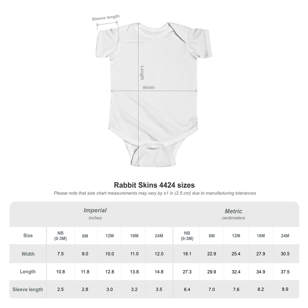 I  Timothy Baby Bodysuit with Handprint Keepsake — Infant Onesie