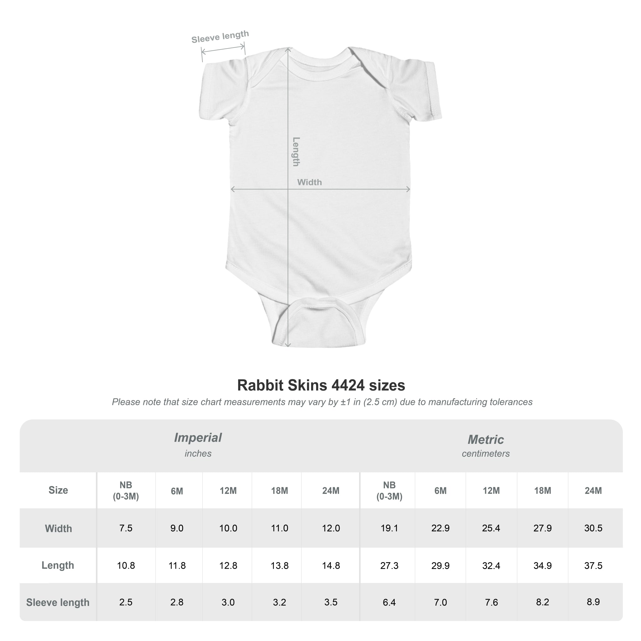 I  Timothy Baby Bodysuit with Handprint Keepsake — Infant Onesie