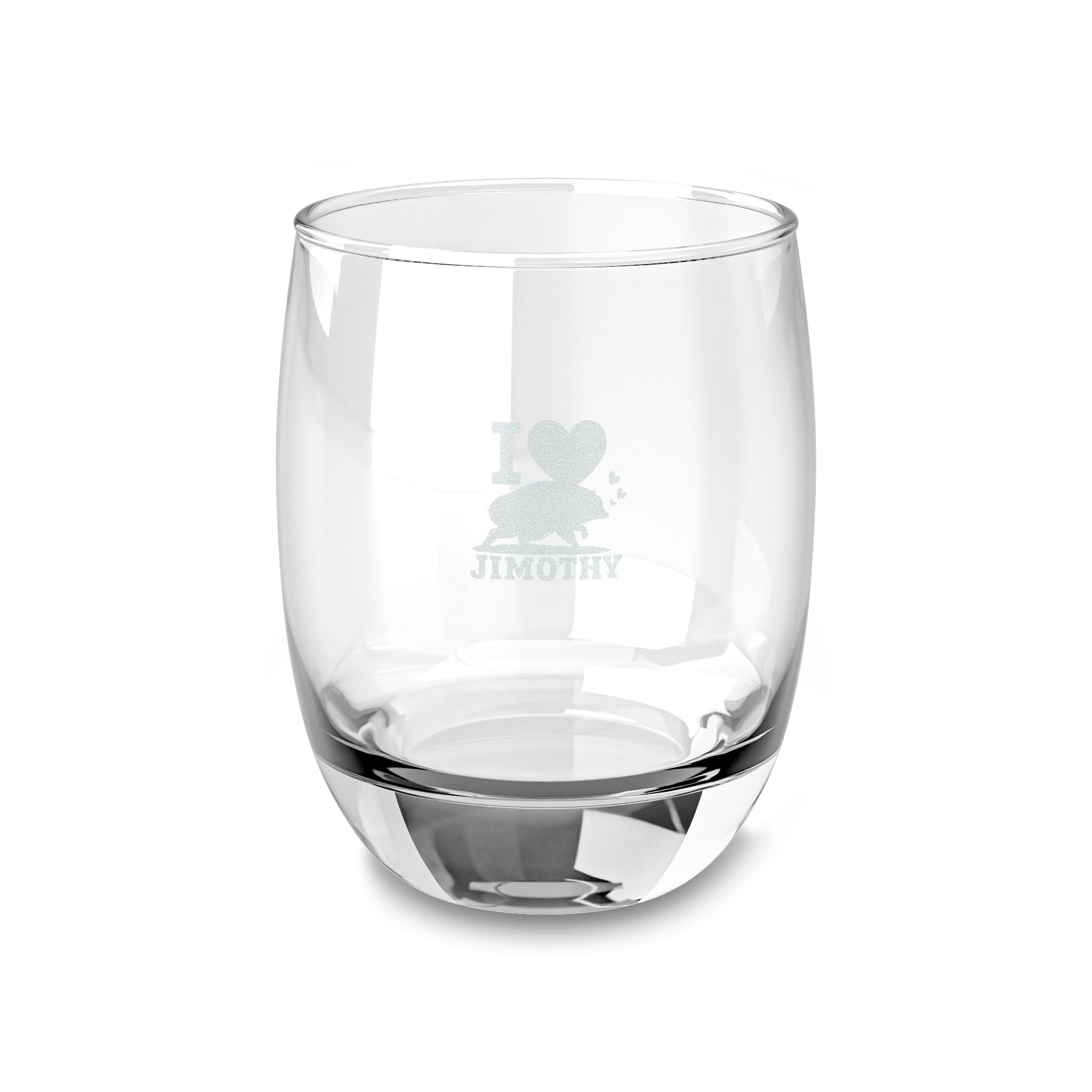 Engraved 6oz Whiskey Glass – Personalized  I love Jimothy Rocks Tumbler
