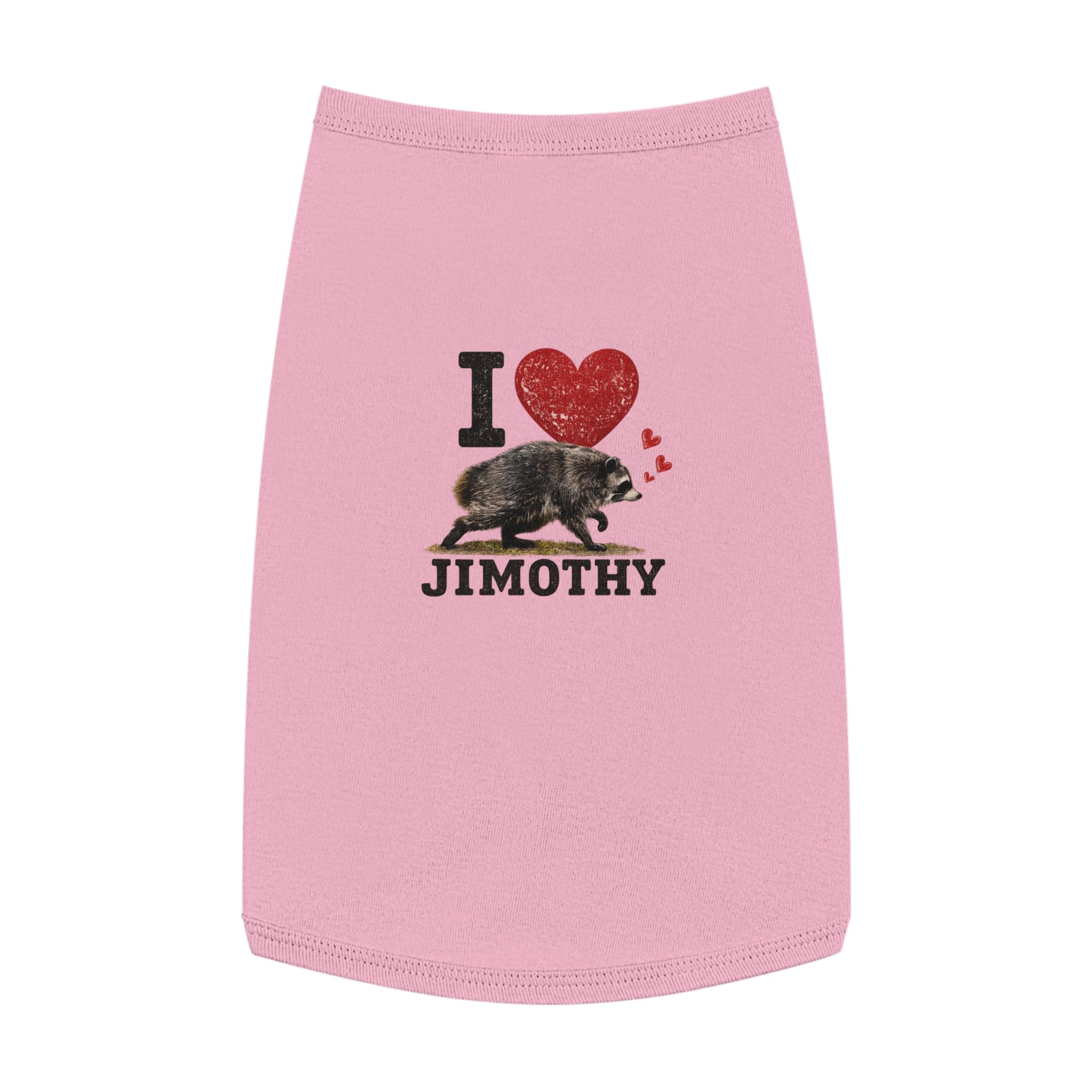 Dog Love Tank Top — I Love Jimothy Pet Shirt