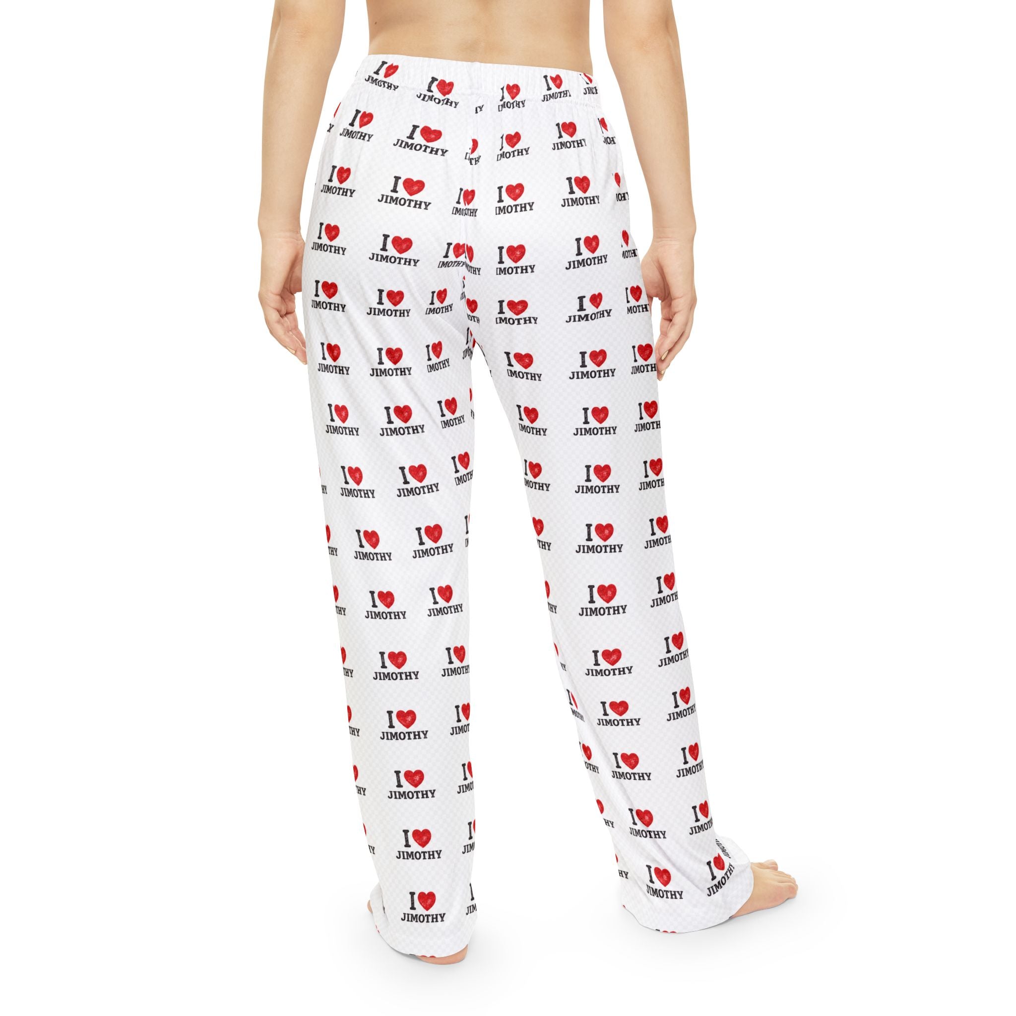 I  Jimothy Repeat Pattern Pajama Pants — Women's Cozy Lounge Sleepwear