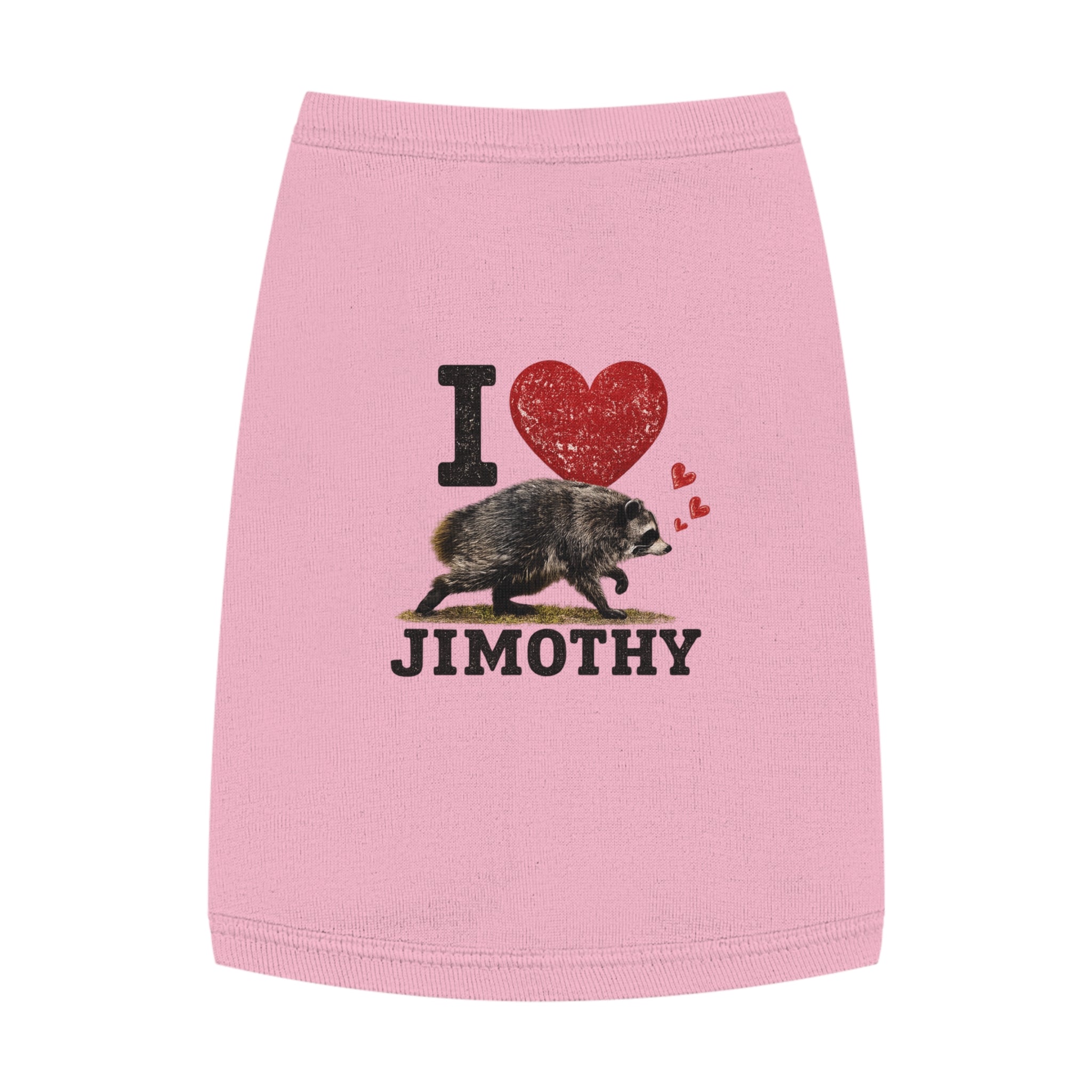 Dog Love Tank Top — I Love Jimothy Pet Shirt