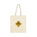 Tote Bag —Jimothy Crossing /Jimothy Feet Print Canvas Tote (Wildlife Nature Shopper)