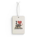 I  Love Jimothy Car Air Freshener — Cute Animal Lover Scented Ornament