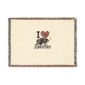 I Love Jimothy Woven Blanket