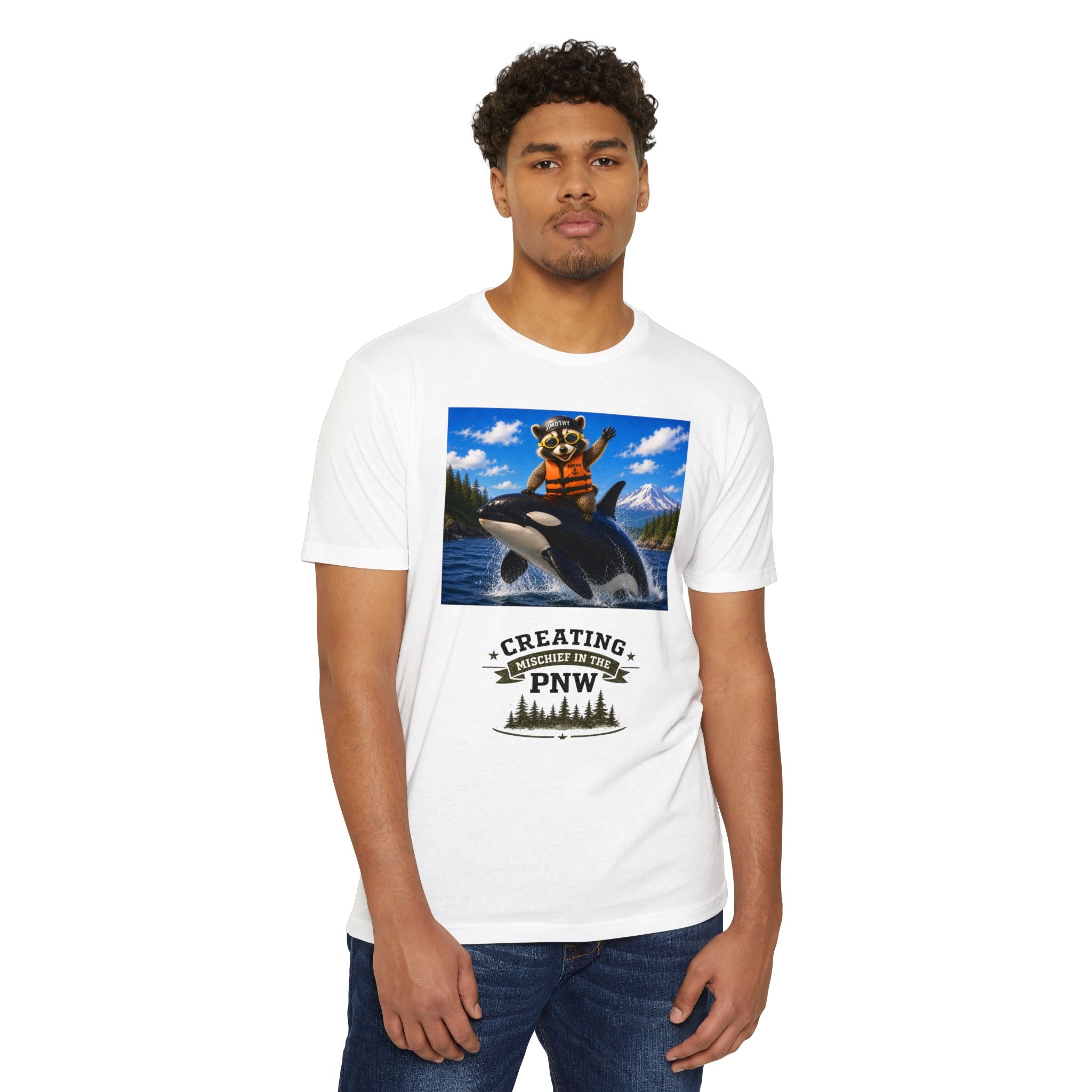 Creating Mischief in the PNW T-Shirt — Jimothy Whale Adventures Northwest Tee