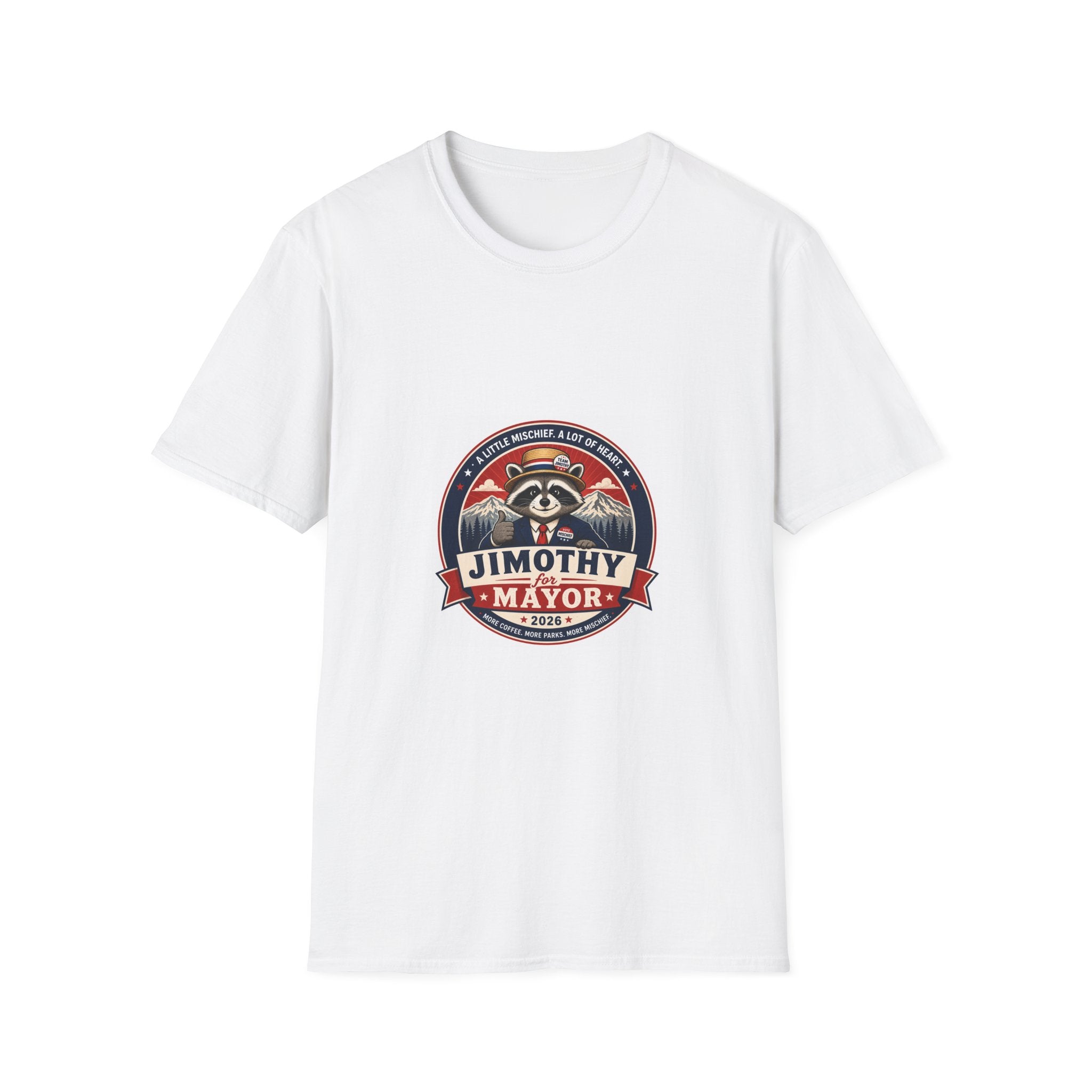 “Jimothy for Mayor” T-Shirt — Cute Political Novelty Tee