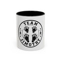 Team Jimothy Racoon Feet Coffee Mug - Personalized Outdoor Camper Gift (11/15oz)