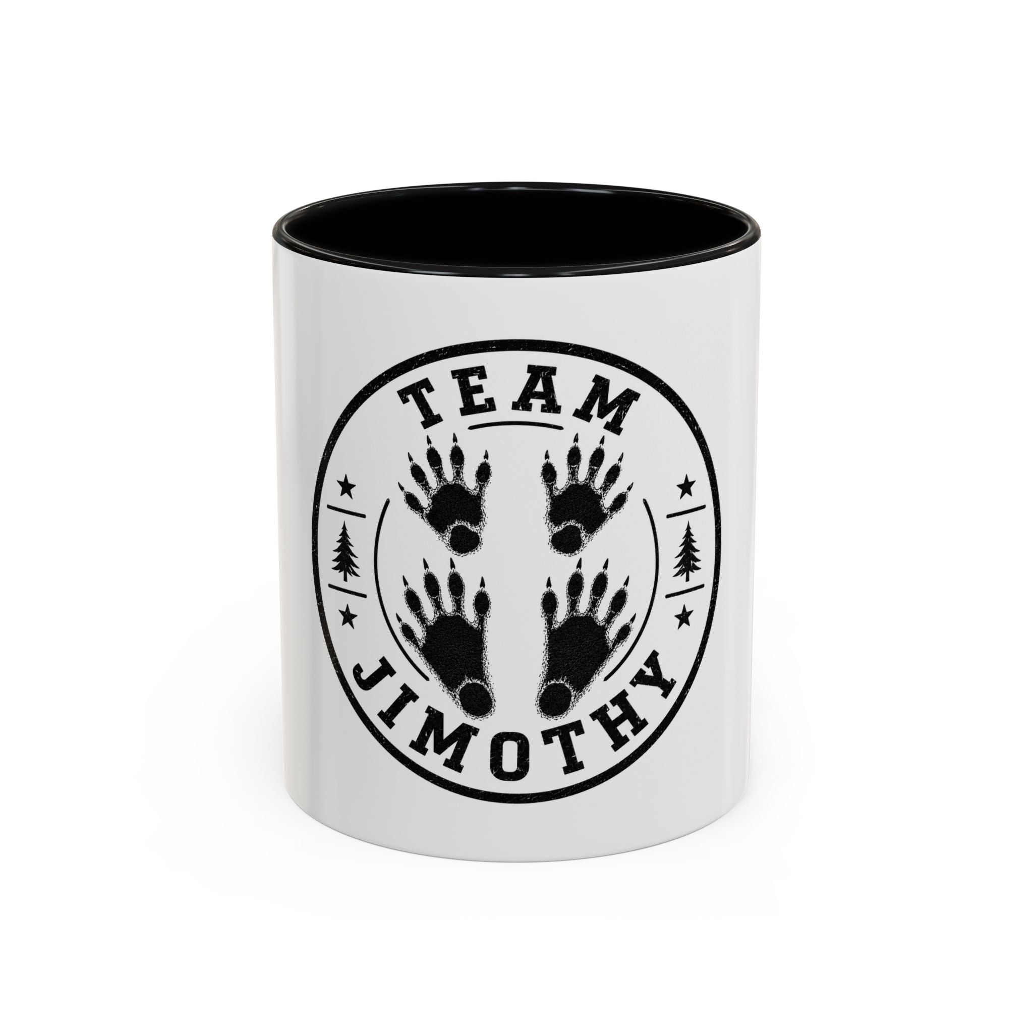 Team Jimothy Racoon Feet Coffee Mug - Personalized Outdoor Camper Gift (11/15oz)
