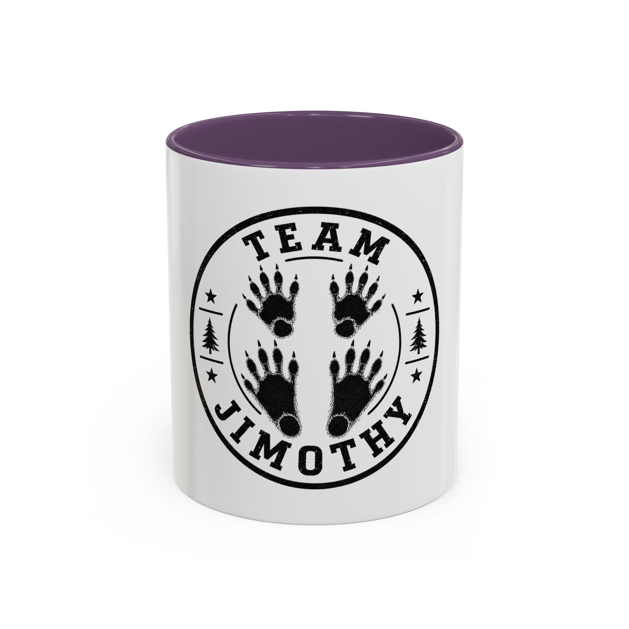 Team Jimothy Racoon Feet Coffee Mug - Personalized Outdoor Camper Gift (11/15oz)