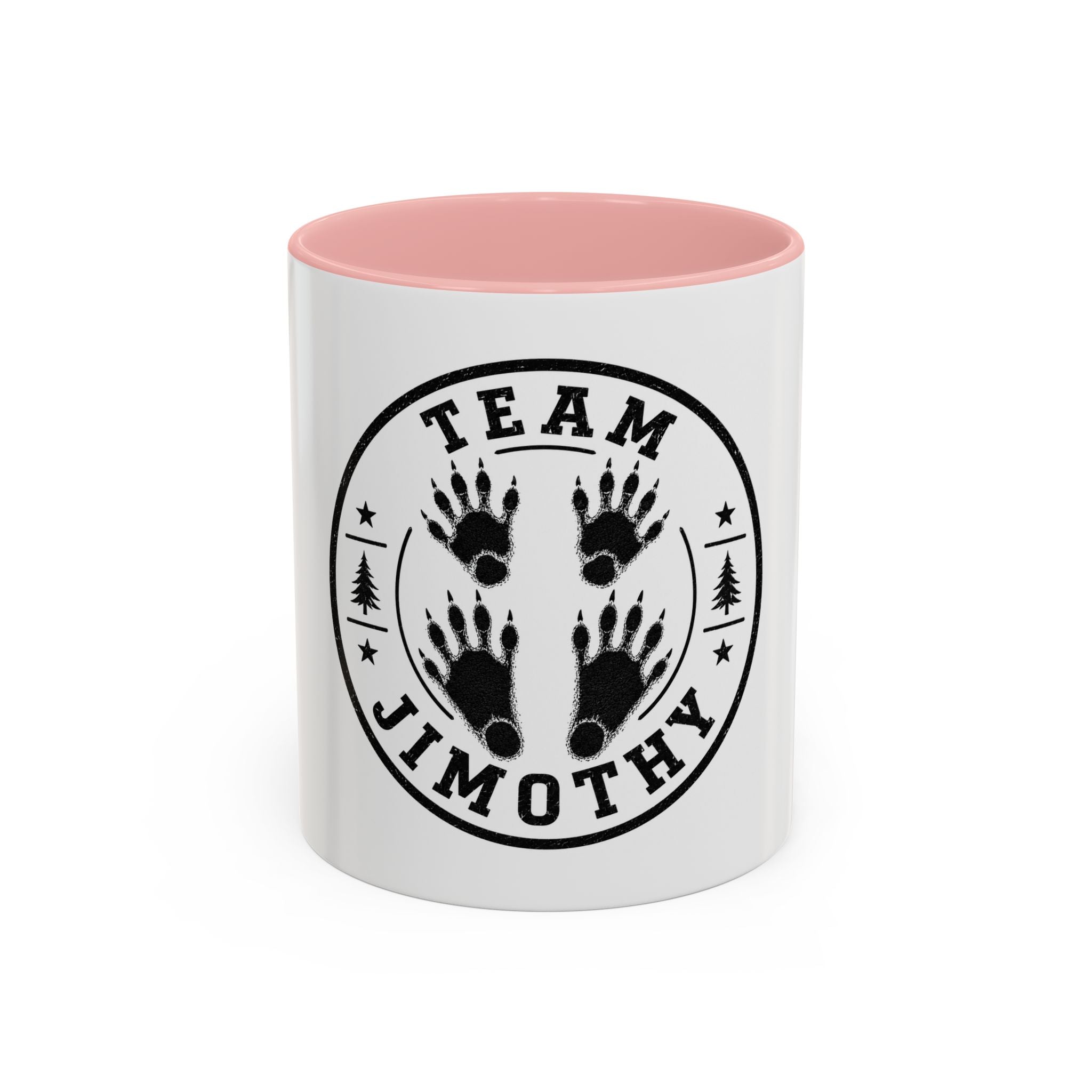 Team Jimothy Racoon Feet Coffee Mug - Personalized Outdoor Camper Gift (11/15oz)