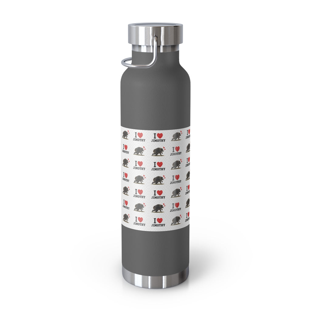 I Love Jimothy 22oz Vacuum Water Bottle