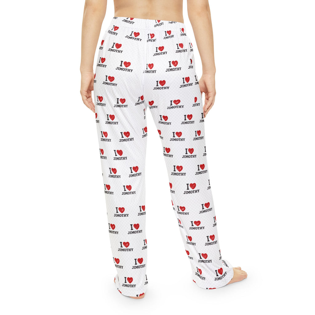 I  Jimothy Repeat Pattern Pajama Pants — Women's Cozy Lounge Sleepwear