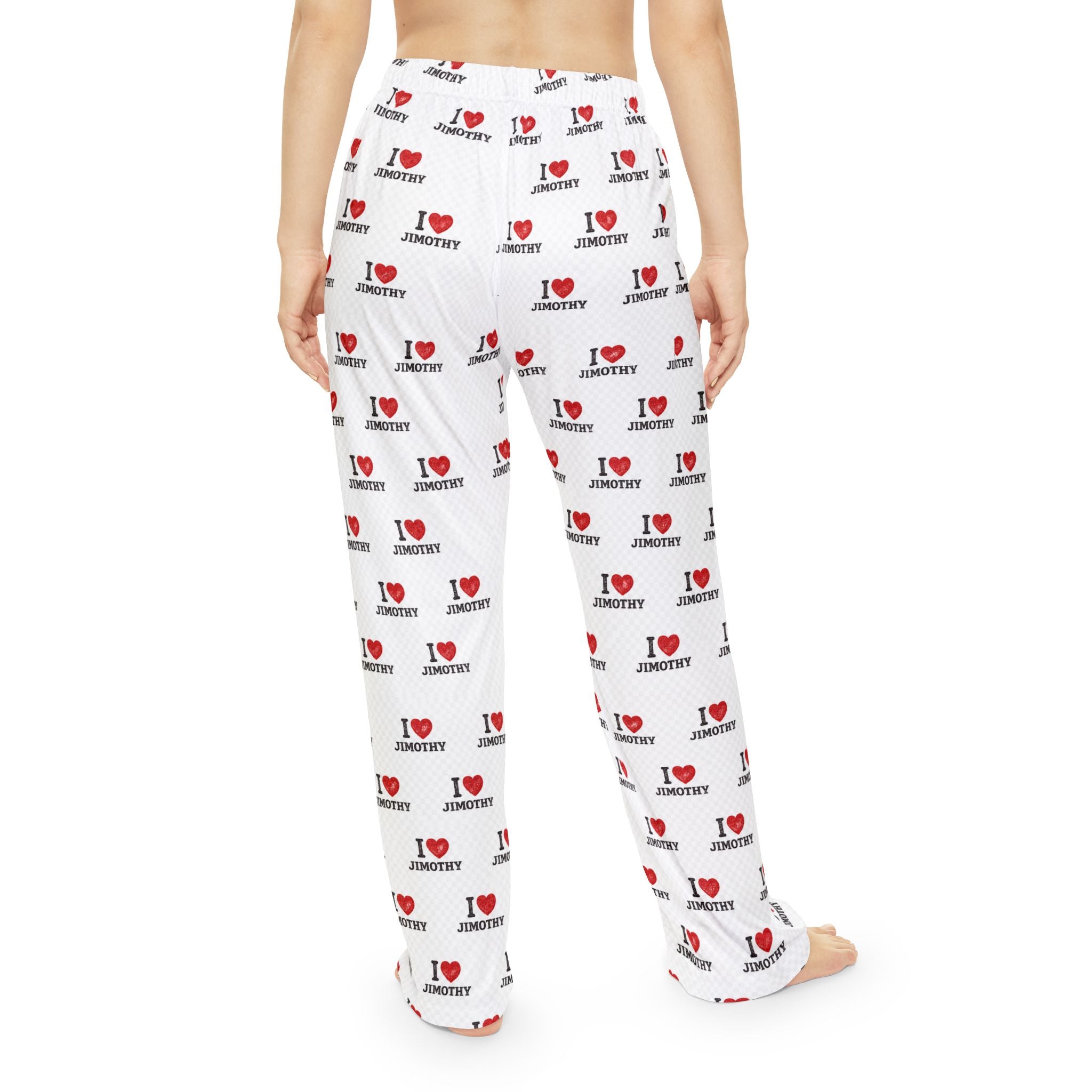 I  Jimothy Repeat Pattern Pajama Pants — Women's Cozy Lounge Sleepwear