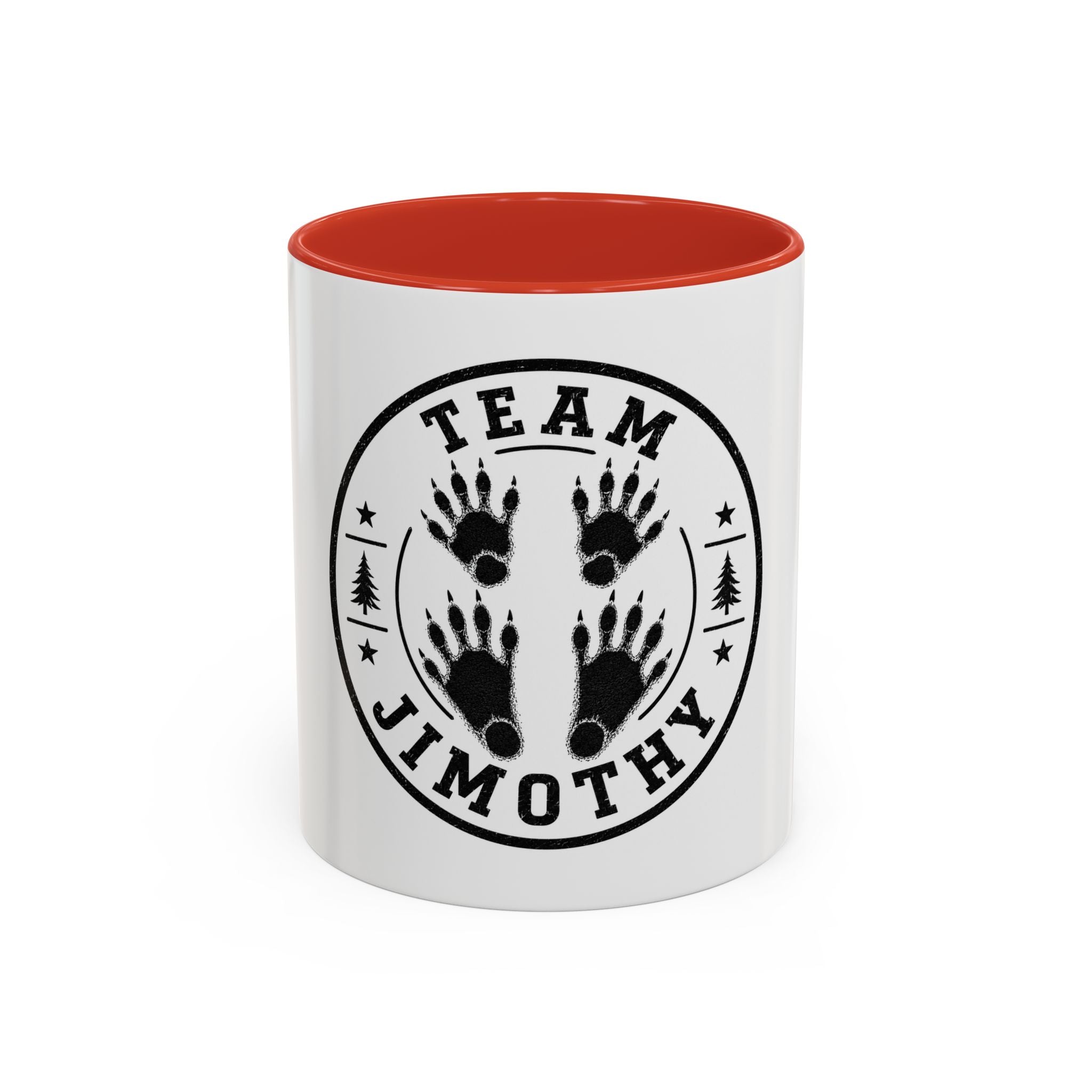 Team Jimothy Racoon Feet Coffee Mug - Personalized Outdoor Camper Gift (11/15oz)