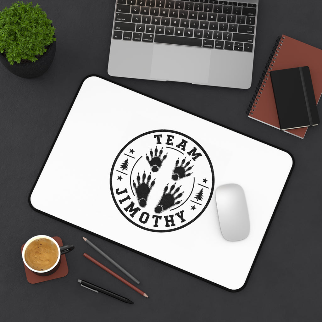 Team Jimothy Desk Mat — Personalized Name Gaming & Office Mousepad