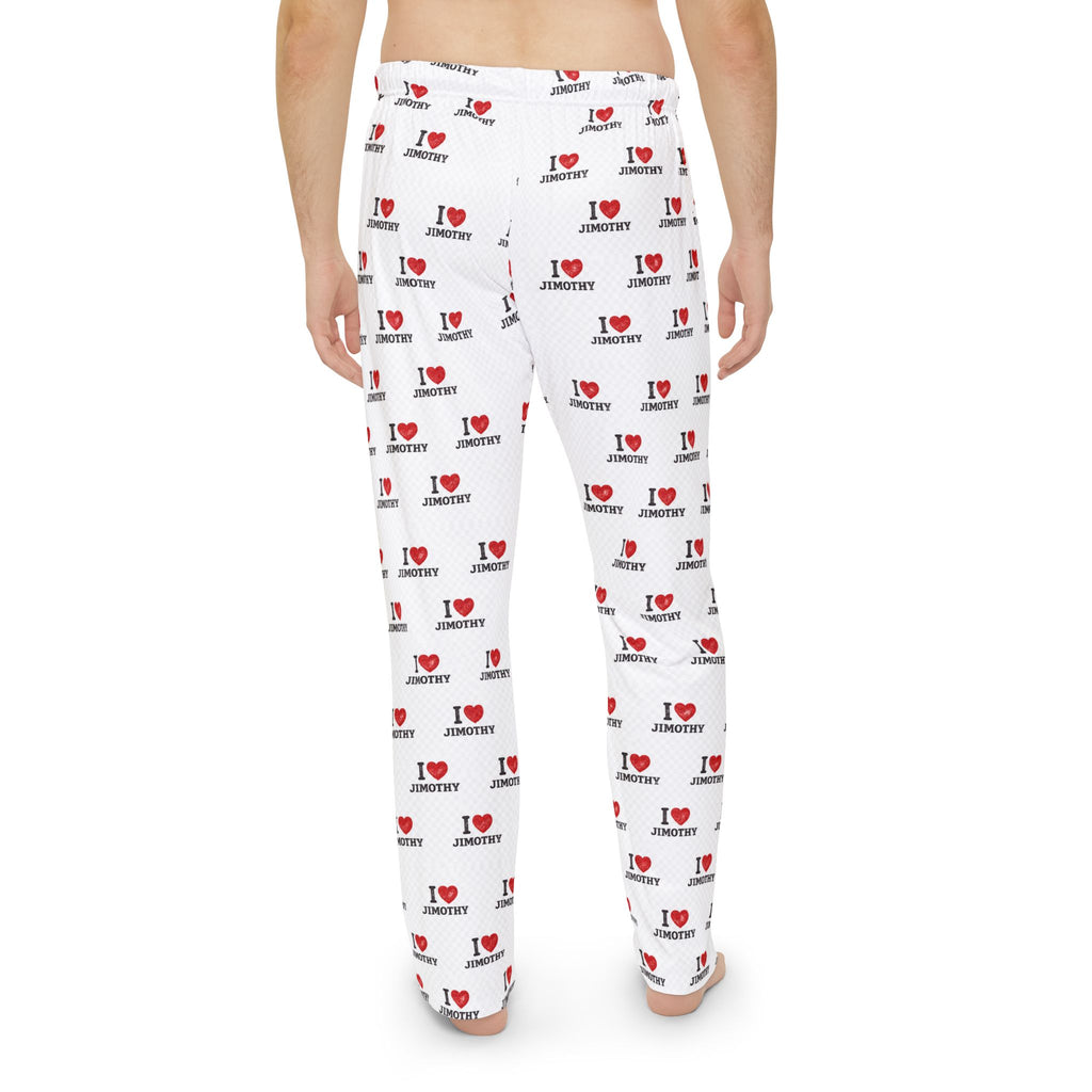 I Heart January Men's Pajama Pants — All-Over Print Cozy Lounge Pajamas