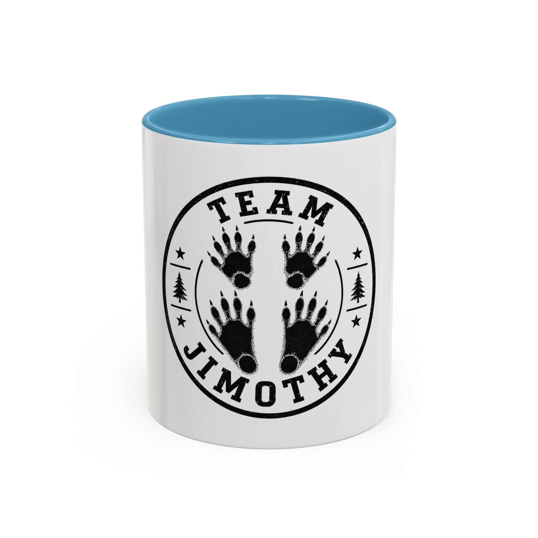 Team Jimothy Racoon Feet Coffee Mug - Personalized Outdoor Camper Gift (11/15oz)