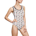 I Love Jimothy Image Pattern One-Piece Swimsuit