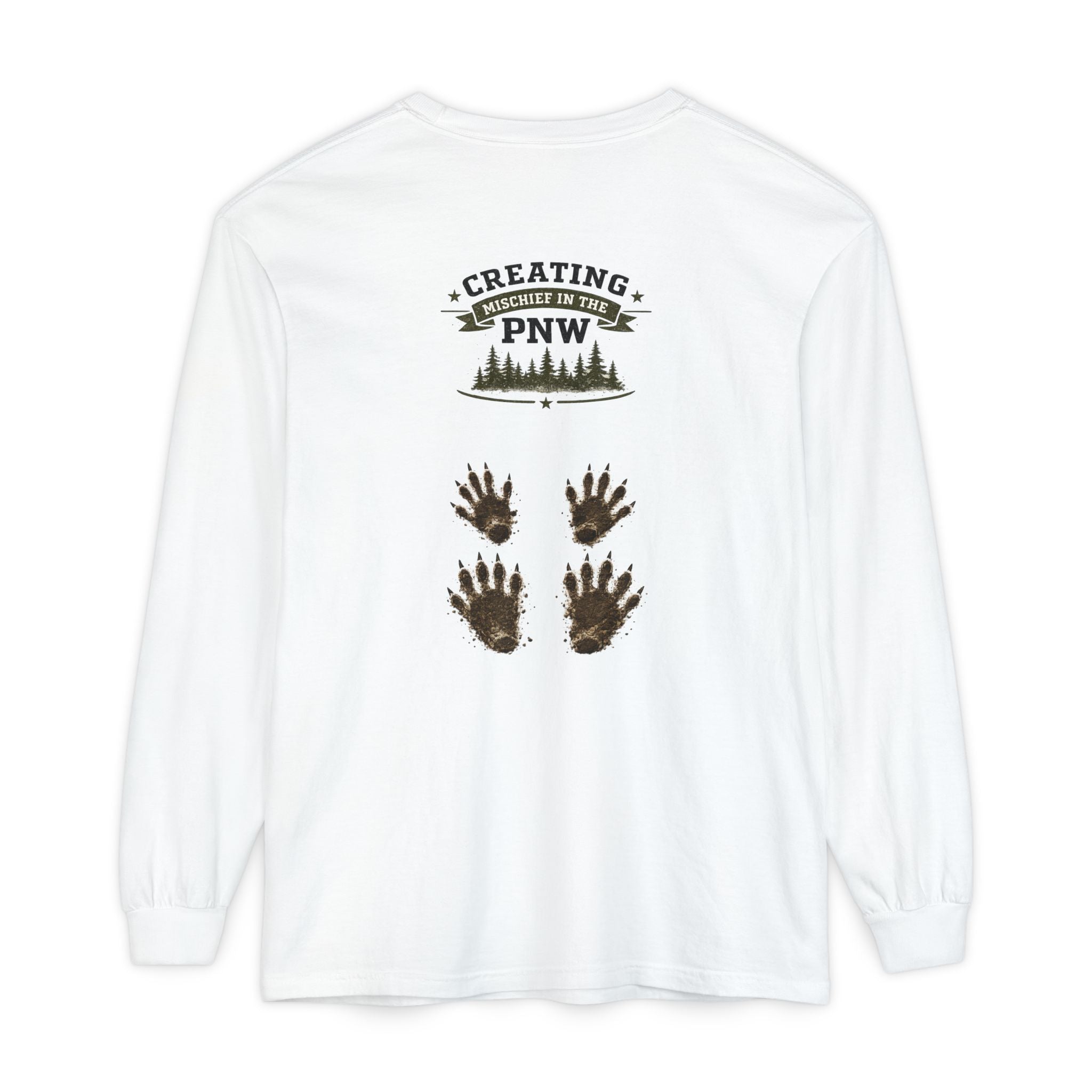 Team Jimothy Long Sleeve T-Shirt with Jimothy's Foot Prints